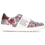 Valentino Garavani Open Floral-Print Sneakers