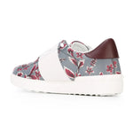 Valentino Garavani Open Floral-Print Sneakers