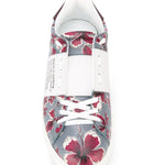 Valentino Garavani Open Floral-Print Sneakers