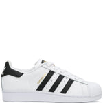 adidas Superstar White/Black/Gold Sneakers