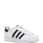 adidas Superstar White/Black/Gold Sneakers