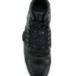 Versace Medusa Strap Hi-Top Sneakers