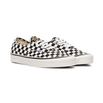 Vans Black And White Ua Classic Lace-Up Dx Check Cotton Sneakers