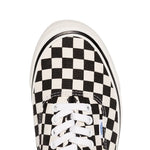 Vans Black And White Ua Classic Lace-Up Dx Check Cotton Sneakers