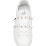 Valentino Garavani Rockstud Untitled Leather Sneakers