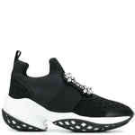 Roger Vivier Embellished Slip-On