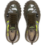 Valentino Garavani Rockrunner Camouflage-Print Leather Sneakers