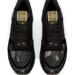Valentino Garavani Rockrunner Camouflage-Print Sneakers