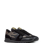Valentino Garavani Rockrunner Camouflage-Print Sneakers