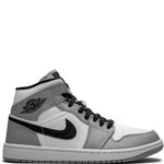 Air Jordan 1 Mid Light Smoke Grey Sneakers