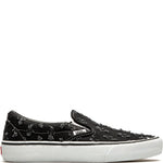 Vans X Supreme Slip-On Pro Black Hole Punch Denim Sneakers