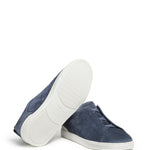Zegna Triple Stitch Slip-On Sneakers