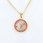 cmoonry 12 Colors CZ Constellations Necklace For Women Men & Girl Cubic Zirconia Horoscope Zodiac Sign Necklace Lucky Jewelry