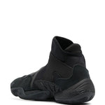 adidas X Pharrell Williams Triple Black High-Top Sneakers