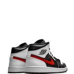 Air Jordan 1 Mid Chile Red Sneakers