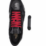 Valentino Garavani Camouflage Noir Rockrunner Sneakers