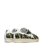 adidas X Bape Superstar Green Camo Sneakers