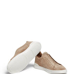 Zegna Triple Stitch Slip-On Sneakers