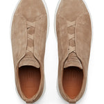 Zegna Triple Stitch Slip-On Sneakers