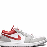 Air Jordan 1 Low Se White/Grey/Red Sneakers