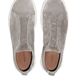 Zegna Triple Stitch Suede Sneakers