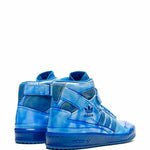 adidas X Jeremy Scott Forum High-Top Dipped Blue Sneakers