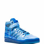 adidas X Jeremy Scott Forum High-Top Dipped Blue Sneakers