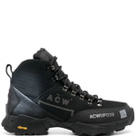 A-Cold-Wall* Logo-Print Mesh High-Top Sneakers