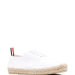 Thom Browne Heritage Jute Sole Low-Top Sneakers