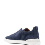 Zegna Slip-On Suede Sneakers