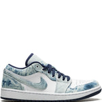 Air Jordan 1 Low Se Washed Denim Sneakers