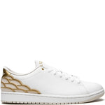 Air Jordan 1 Centre Court White/Metallic Gold/Light Ore Sneakers