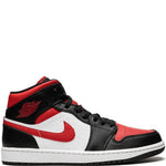 Air Jordan 1 Mid Bred Toe Sneakers