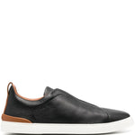 Zegna Triple Stitch Low-Top Sneakers