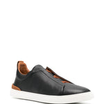 Zegna Triple Stitch Low-Top Sneakers