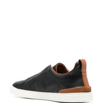 Zegna Triple Stitch Low-Top Sneakers