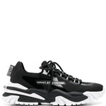 Versace Jeans Couture Logo-Print Low-Top Sneakers