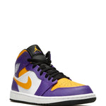 Air Jordan 1 Mid Lakers Sneakers