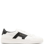 Santoni Leather Low-Top Sneakers