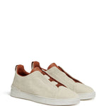 Zegna Triple Stitch Canvas Sneakers