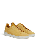 Zegna Triple Stitch Canvas Sneakers