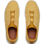 Zegna Triple Stitch Canvas Sneakers