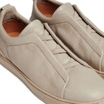 Zegna Triple Stitch Low-Top Sneakers