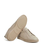 Zegna Triple Stitch Low-Top Sneakers