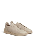 Zegna Triple Stitch Low-Top Sneakers