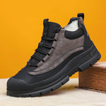 Men's Cotton Shoes Wool Fleece Lined Thick High-top Casual