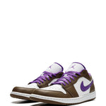 Air Jordan 1 Low Purple Mocha Sneakers