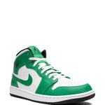 Air Jordan 1 Mid Lucky Green Sneakers