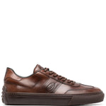 Tod'S Logo-Debossed Leather Sneakers