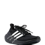 Y-3 Striped Lace-Up Sneakers